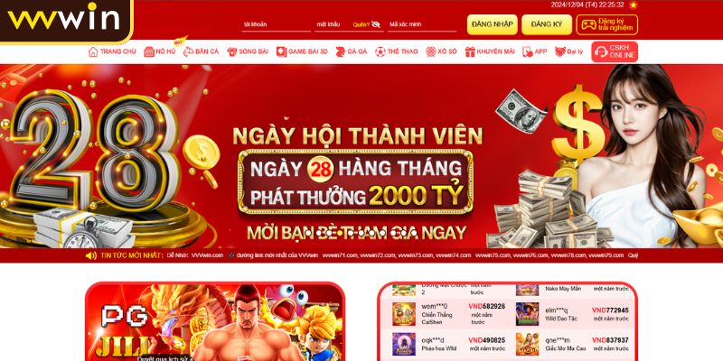 Giới thiệu VVVWIN sân chơi đẳng cấp 2024