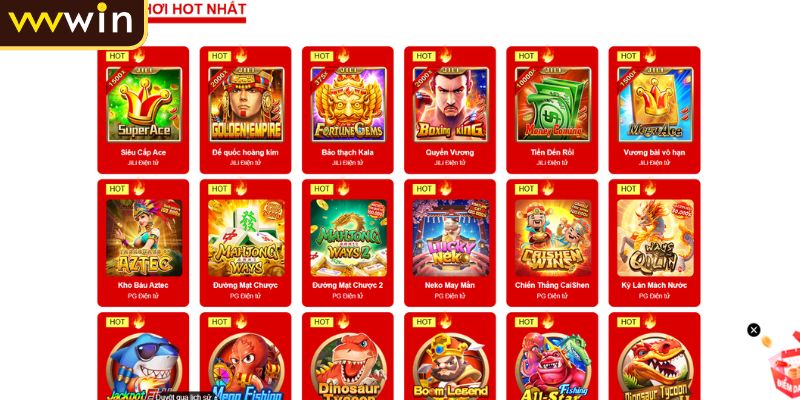 Truy cập kho game nhanh
